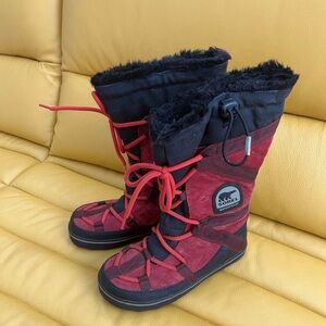 Sorel Glacy Explorer Winter Boots Women's Size 7.5 Waterproof Snow
